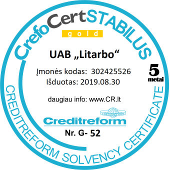 Litarbo Certificate